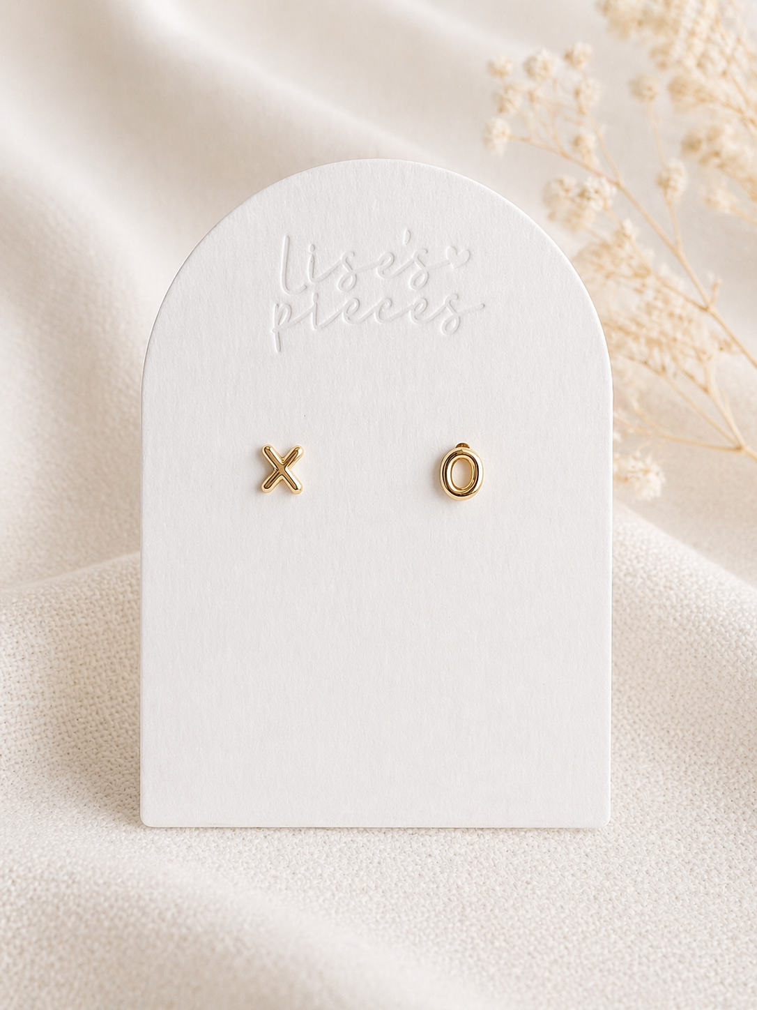 14k Gold Filled XO Earrings