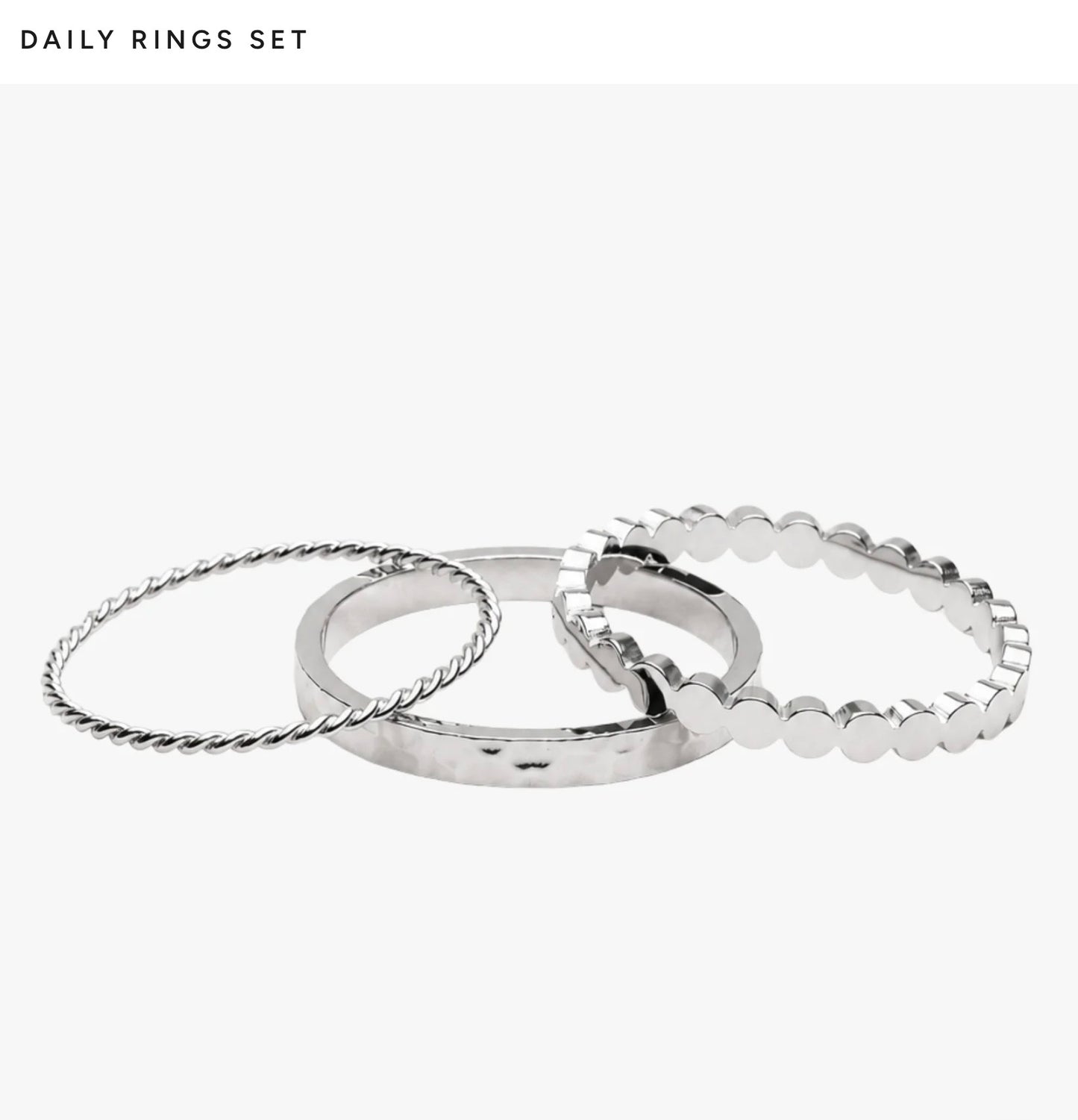Atolea - Daily Rings Set