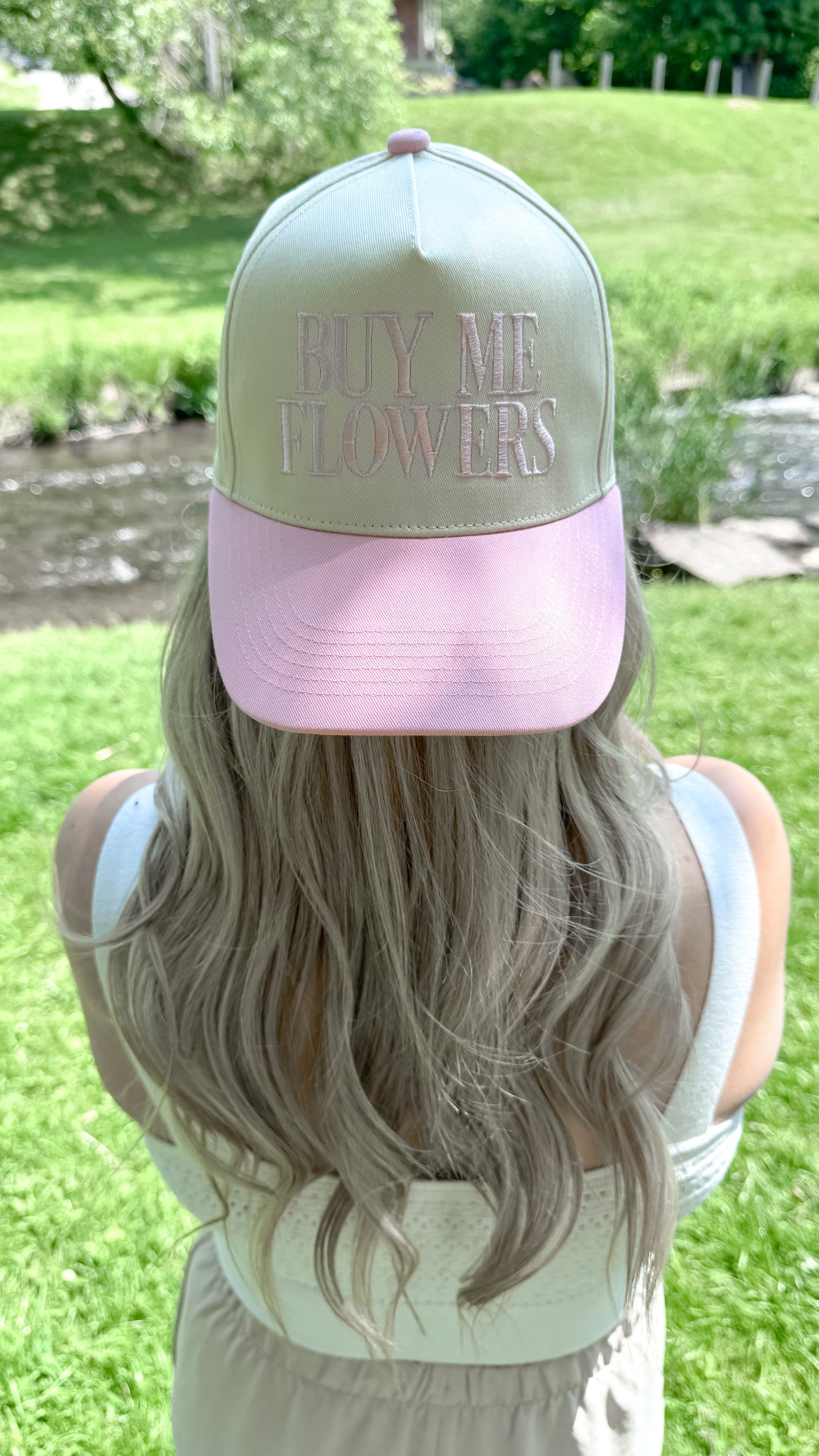 "Buy me Flowers" Hat