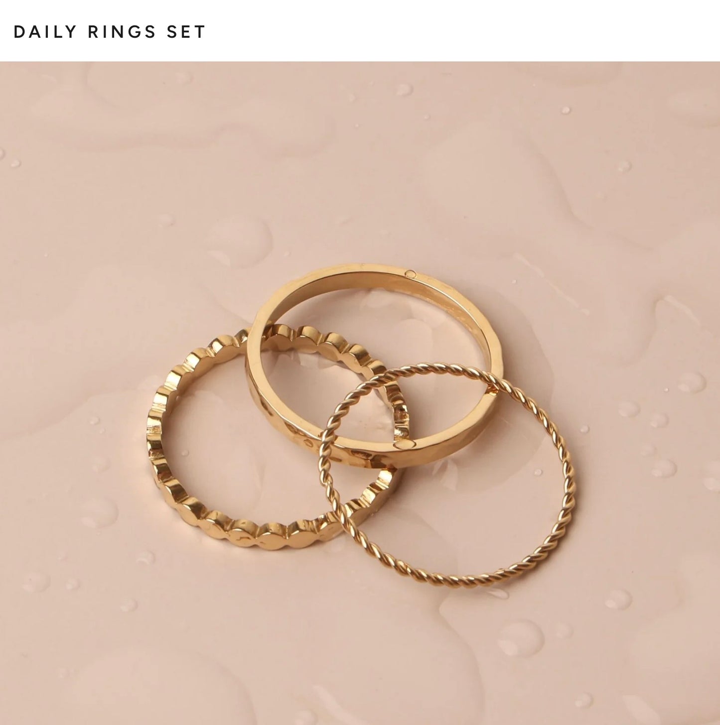 Atolea - Daily Rings Set