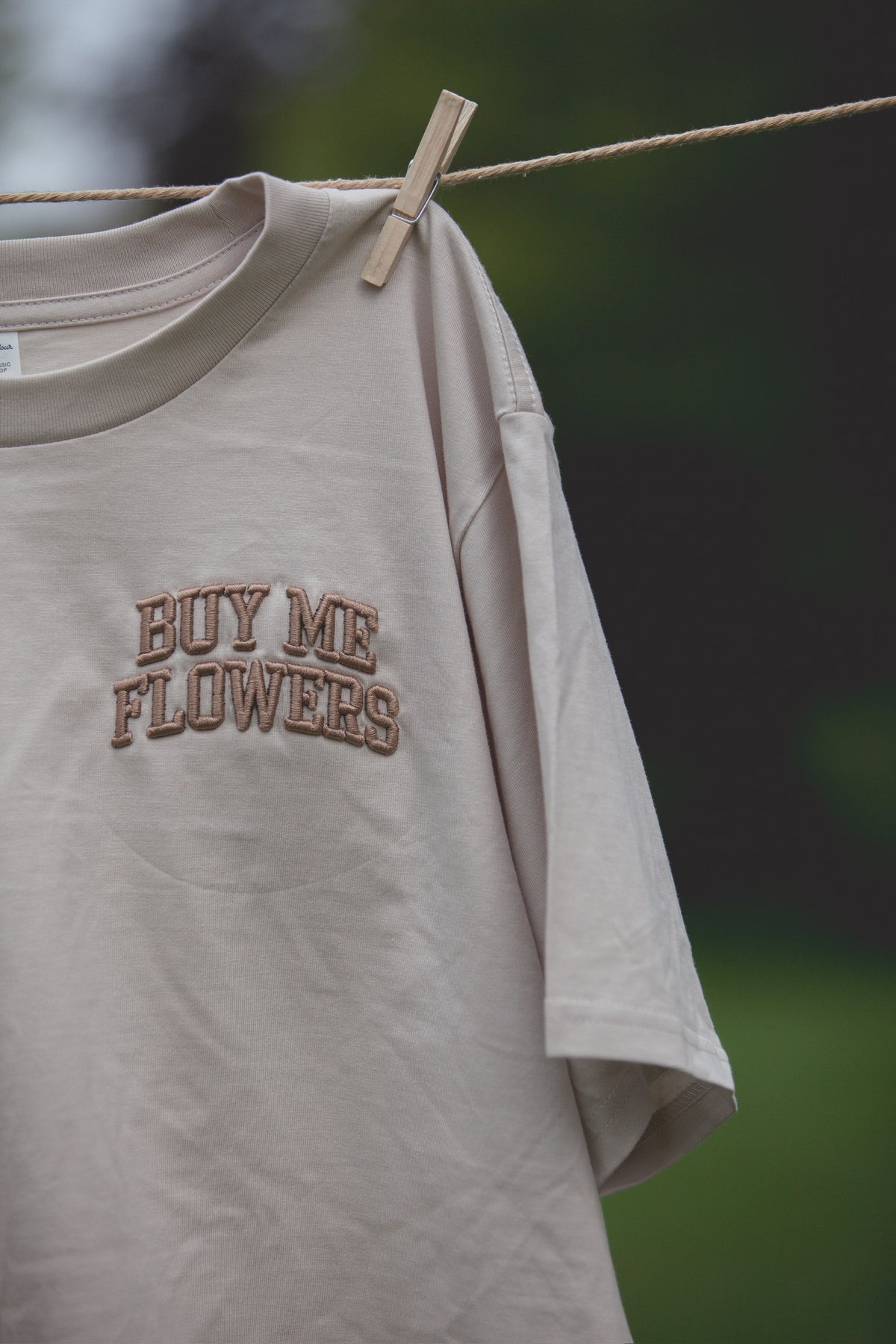 Buy Me Flowers - Cropped Tee