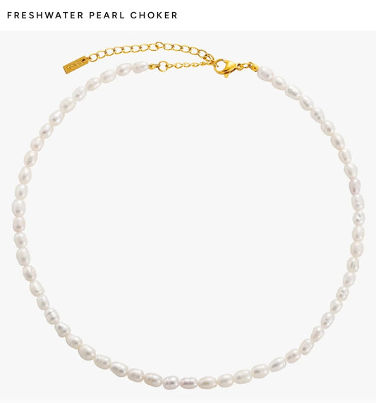 Atolea Freshwater Pearl Choker