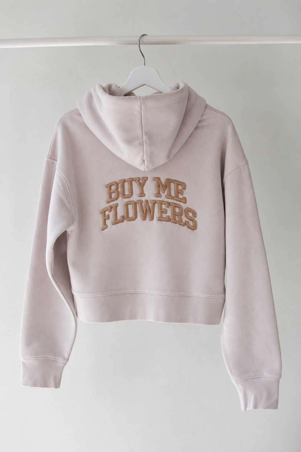Buy Me Flowers - Cropped Hoodie